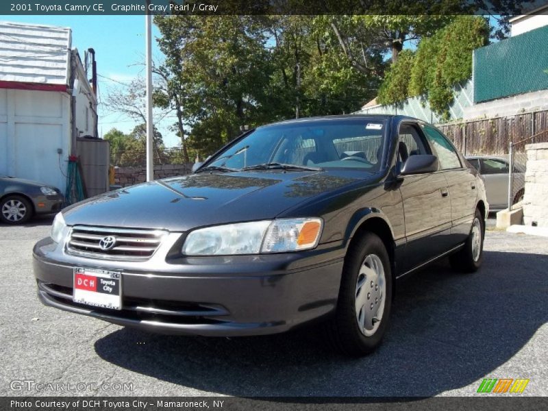 Graphite Gray Pearl / Gray 2001 Toyota Camry CE