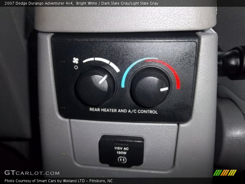 Bright White / Dark Slate Gray/Light Slate Gray 2007 Dodge Durango Adventurer 4x4