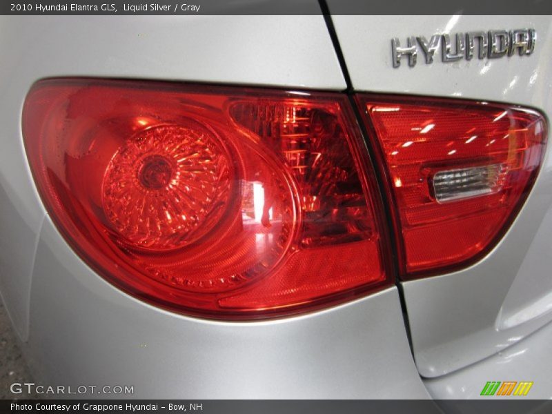 Liquid Silver / Gray 2010 Hyundai Elantra GLS
