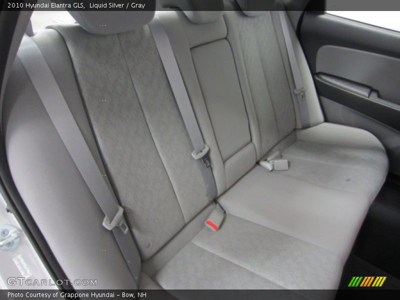 Liquid Silver / Gray 2010 Hyundai Elantra GLS