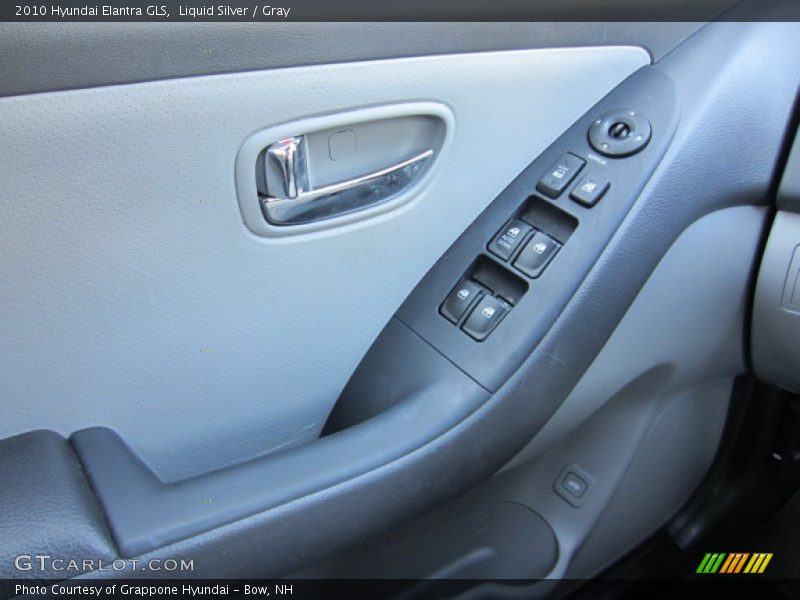 Liquid Silver / Gray 2010 Hyundai Elantra GLS