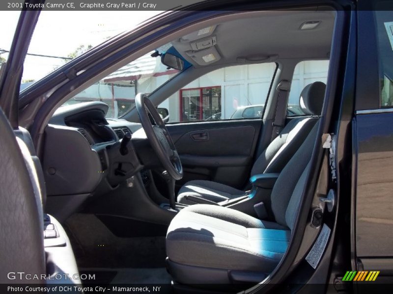 Graphite Gray Pearl / Gray 2001 Toyota Camry CE