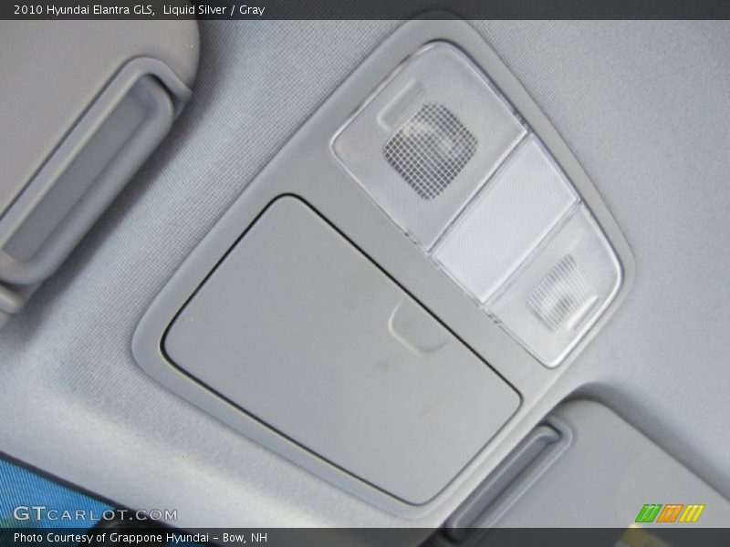 Liquid Silver / Gray 2010 Hyundai Elantra GLS