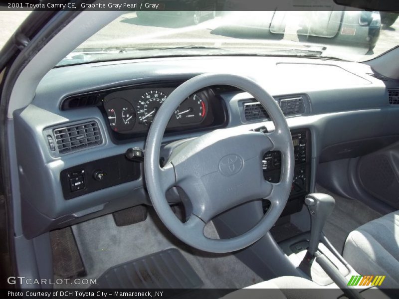 Graphite Gray Pearl / Gray 2001 Toyota Camry CE