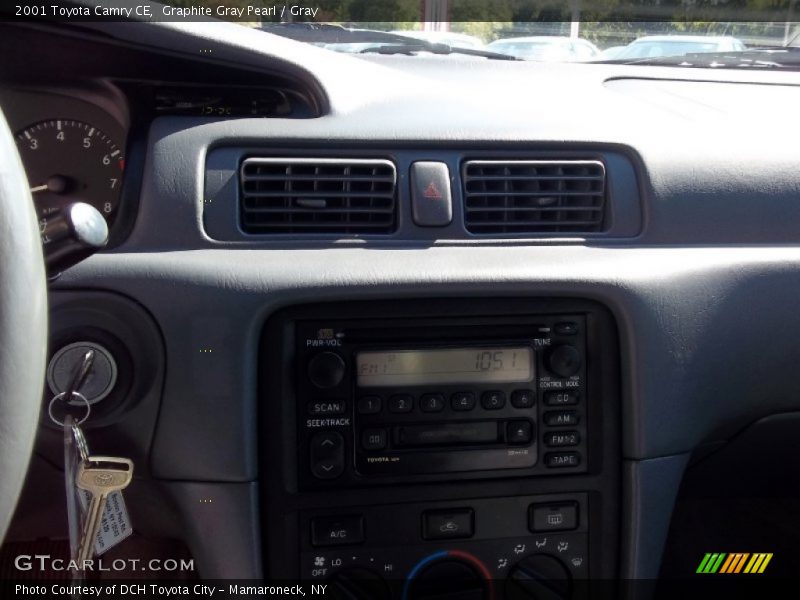 Graphite Gray Pearl / Gray 2001 Toyota Camry CE
