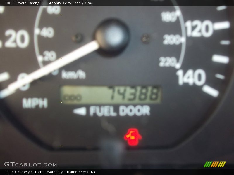 Graphite Gray Pearl / Gray 2001 Toyota Camry CE