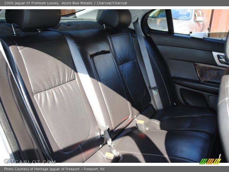 Azure Blue Metallic / Charcoal/Charcoal 2009 Jaguar XF Premium Luxury