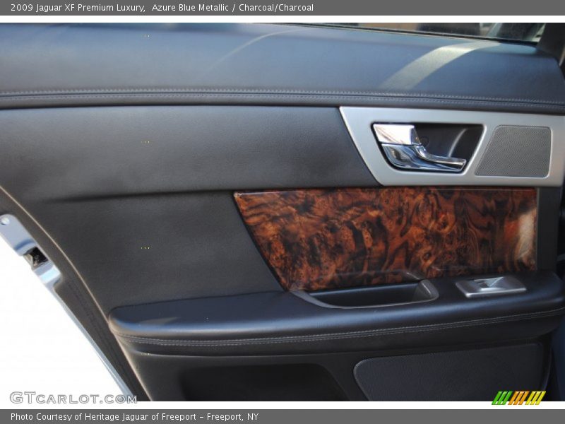 Azure Blue Metallic / Charcoal/Charcoal 2009 Jaguar XF Premium Luxury
