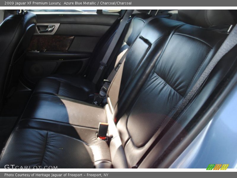 Azure Blue Metallic / Charcoal/Charcoal 2009 Jaguar XF Premium Luxury