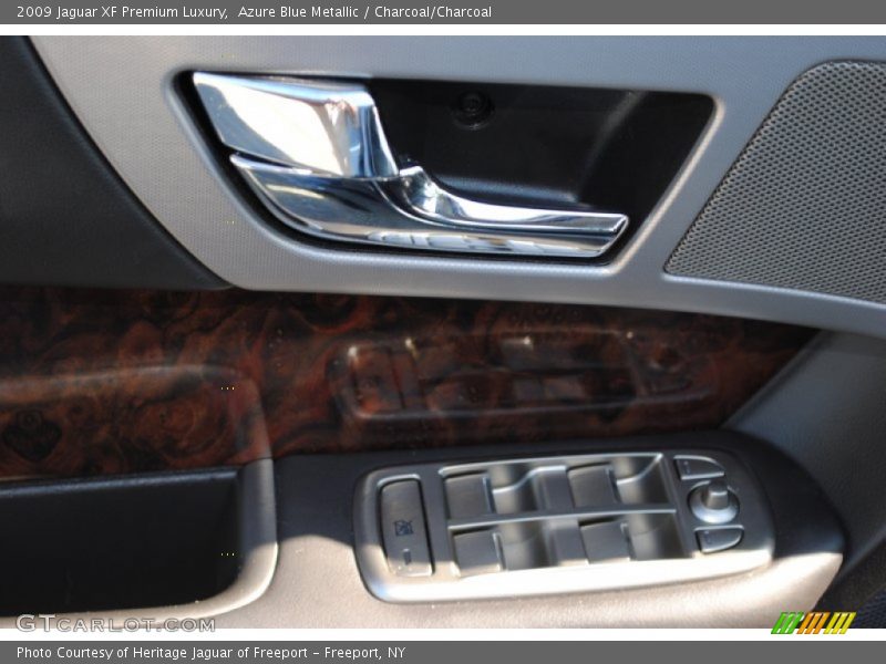 Azure Blue Metallic / Charcoal/Charcoal 2009 Jaguar XF Premium Luxury