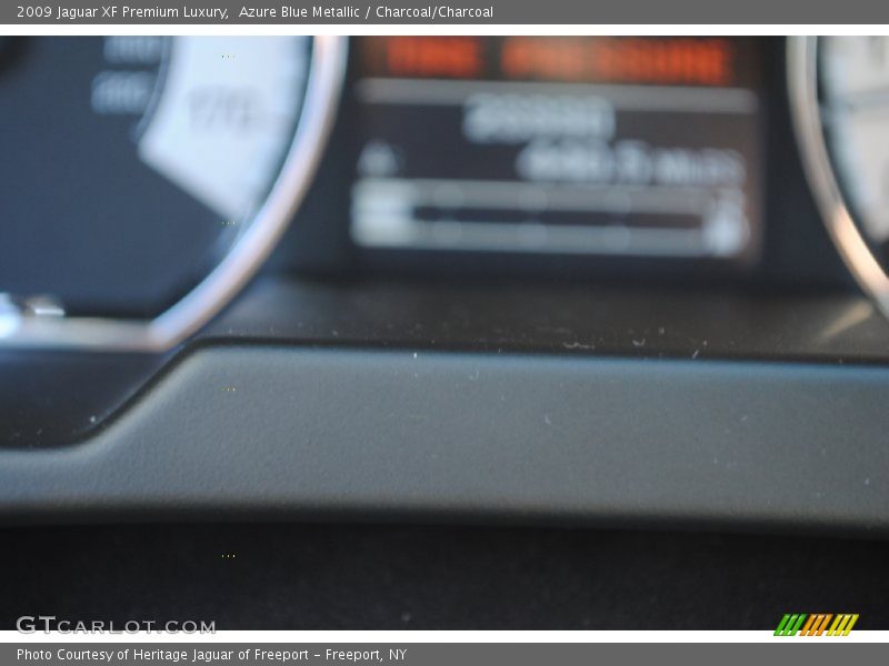 Azure Blue Metallic / Charcoal/Charcoal 2009 Jaguar XF Premium Luxury