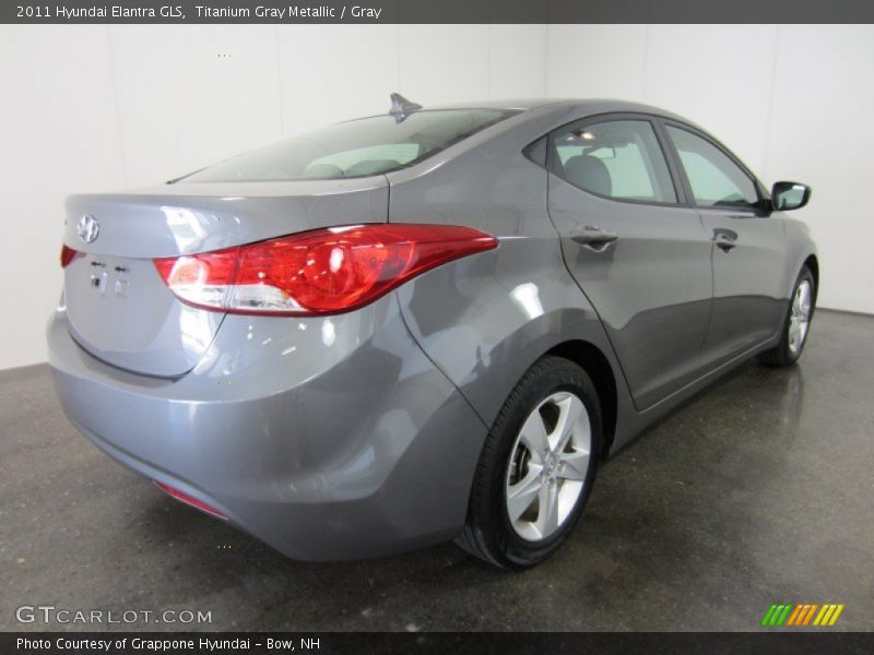 Titanium Gray Metallic / Gray 2011 Hyundai Elantra GLS