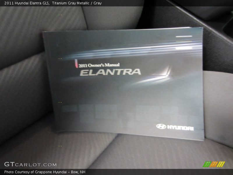 Titanium Gray Metallic / Gray 2011 Hyundai Elantra GLS