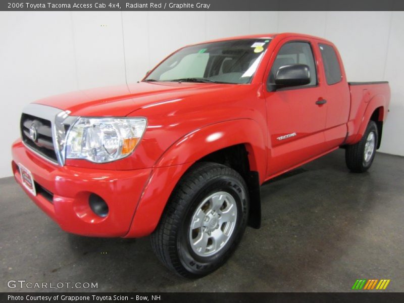 Radiant Red / Graphite Gray 2006 Toyota Tacoma Access Cab 4x4
