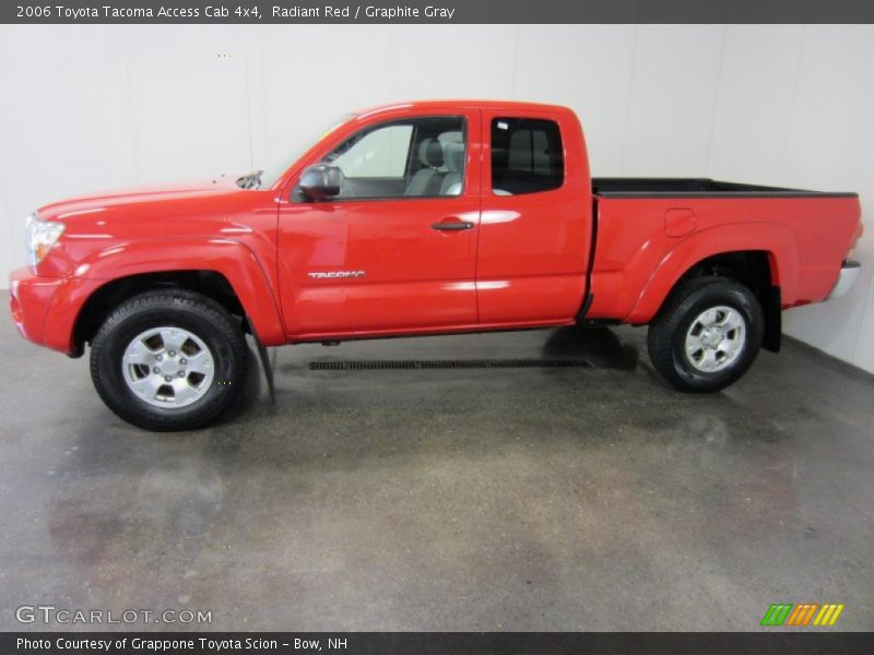 Radiant Red / Graphite Gray 2006 Toyota Tacoma Access Cab 4x4