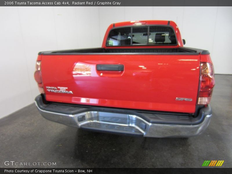 Radiant Red / Graphite Gray 2006 Toyota Tacoma Access Cab 4x4