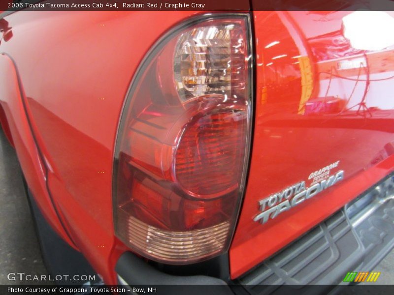 Radiant Red / Graphite Gray 2006 Toyota Tacoma Access Cab 4x4