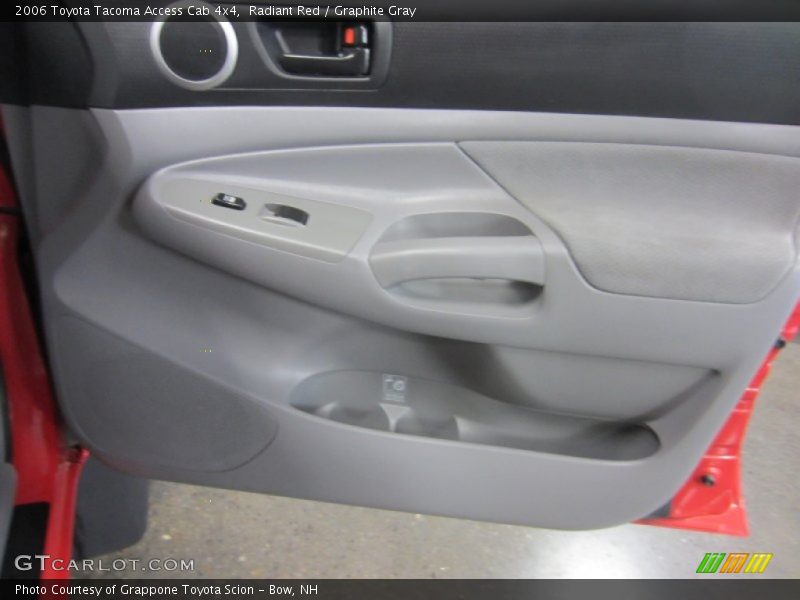 Radiant Red / Graphite Gray 2006 Toyota Tacoma Access Cab 4x4