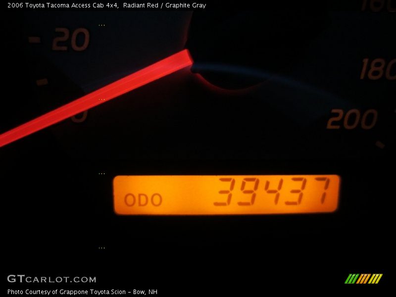 Radiant Red / Graphite Gray 2006 Toyota Tacoma Access Cab 4x4