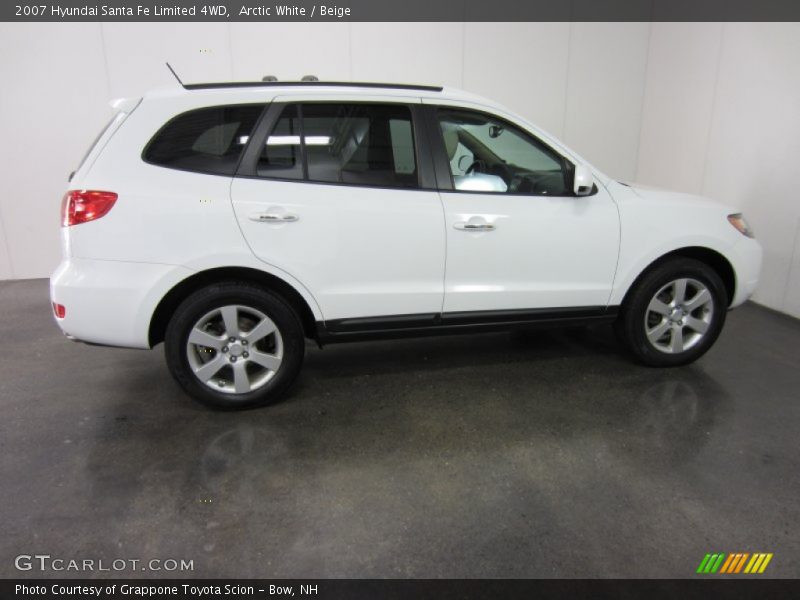 Arctic White / Beige 2007 Hyundai Santa Fe Limited 4WD