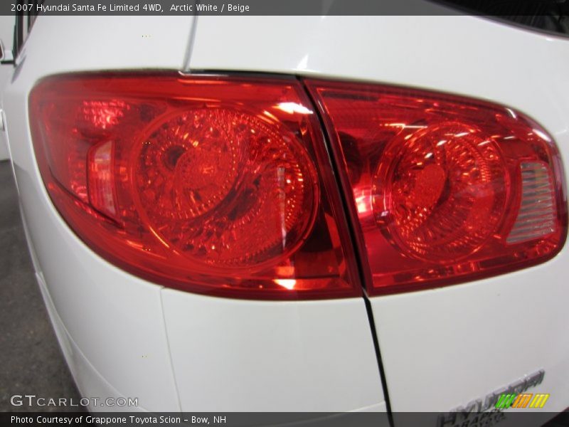 Arctic White / Beige 2007 Hyundai Santa Fe Limited 4WD