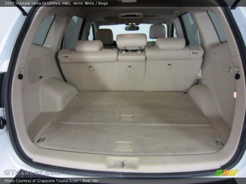 Arctic White / Beige 2007 Hyundai Santa Fe Limited 4WD