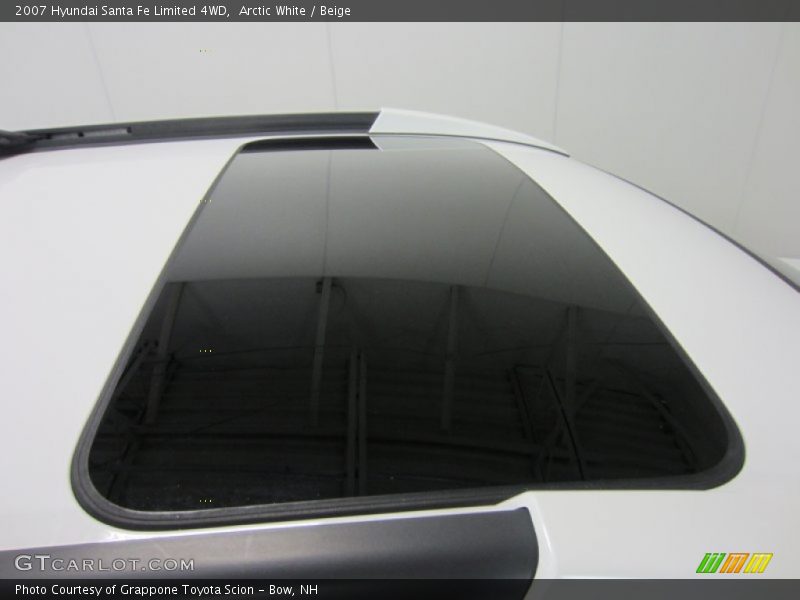 Arctic White / Beige 2007 Hyundai Santa Fe Limited 4WD