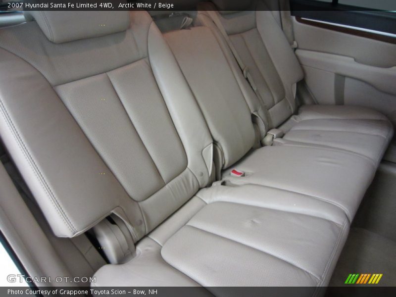 Arctic White / Beige 2007 Hyundai Santa Fe Limited 4WD