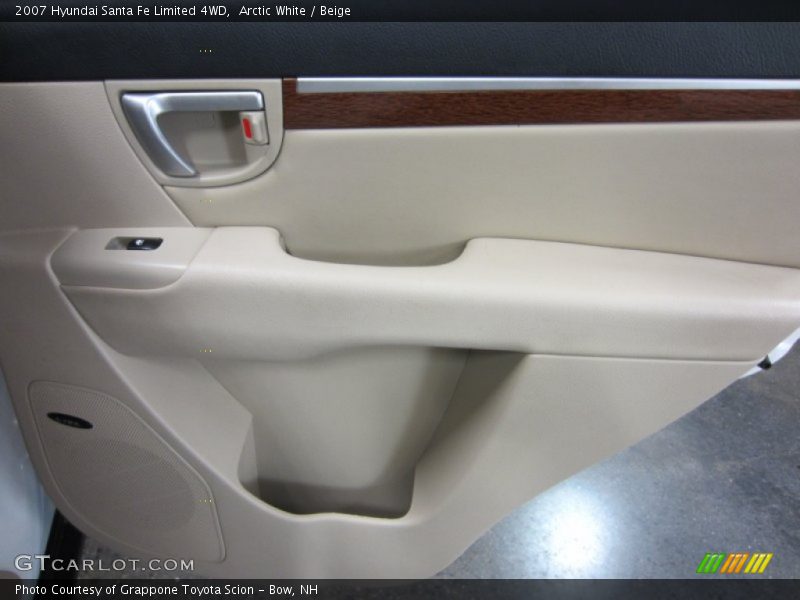 Arctic White / Beige 2007 Hyundai Santa Fe Limited 4WD