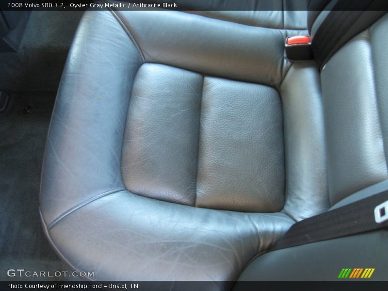 Oyster Gray Metallic / Anthracite Black 2008 Volvo S80 3.2