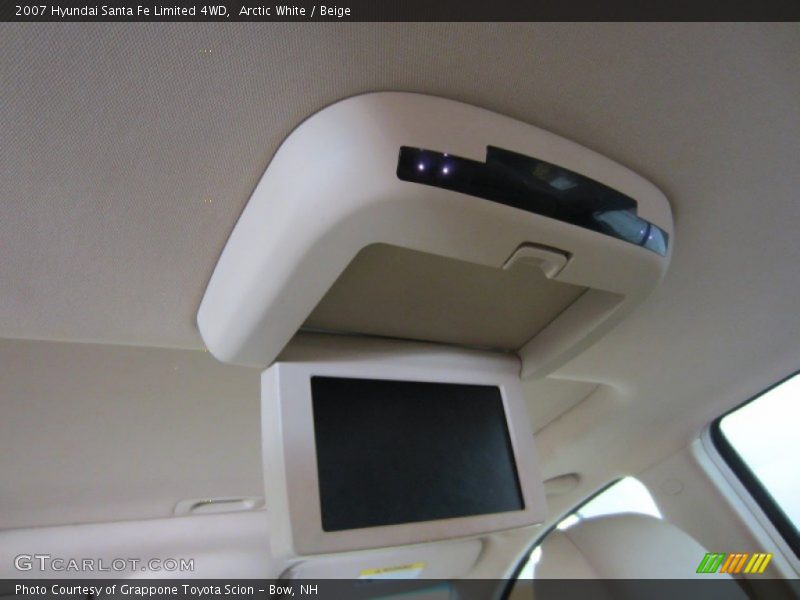 Arctic White / Beige 2007 Hyundai Santa Fe Limited 4WD