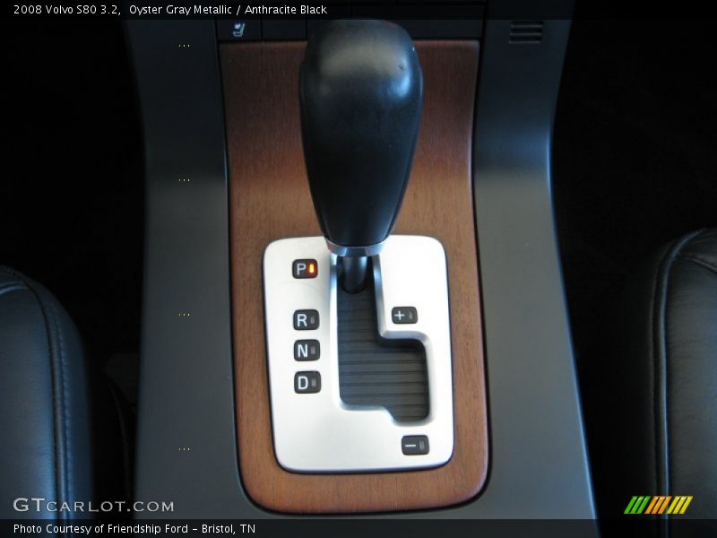 Oyster Gray Metallic / Anthracite Black 2008 Volvo S80 3.2