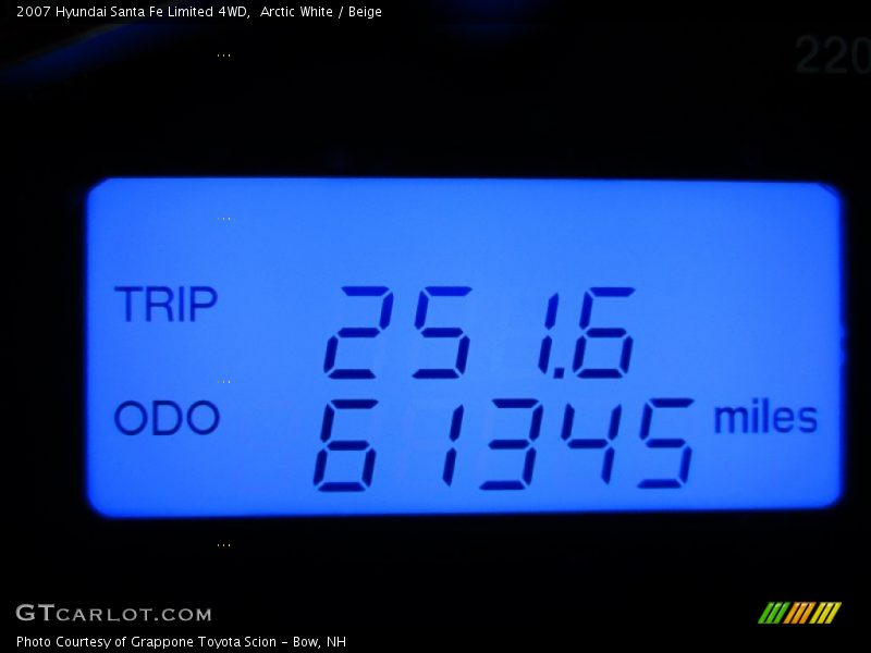Arctic White / Beige 2007 Hyundai Santa Fe Limited 4WD