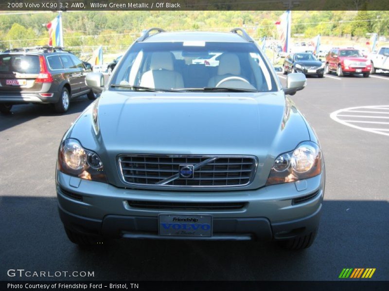 Willow Green Metallic / Off Black 2008 Volvo XC90 3.2 AWD