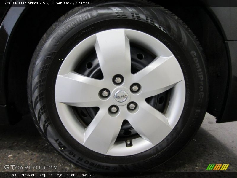 Super Black / Charcoal 2008 Nissan Altima 2.5 S