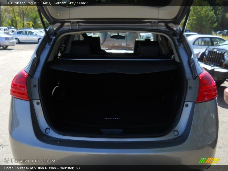 Gotham Gray / Black 2010 Nissan Rogue SL AWD