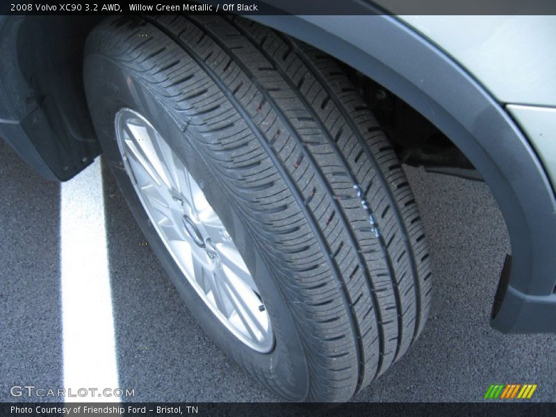 Willow Green Metallic / Off Black 2008 Volvo XC90 3.2 AWD