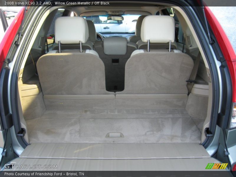 Willow Green Metallic / Off Black 2008 Volvo XC90 3.2 AWD