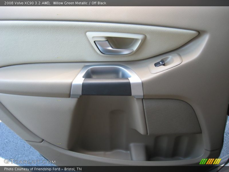 Willow Green Metallic / Off Black 2008 Volvo XC90 3.2 AWD