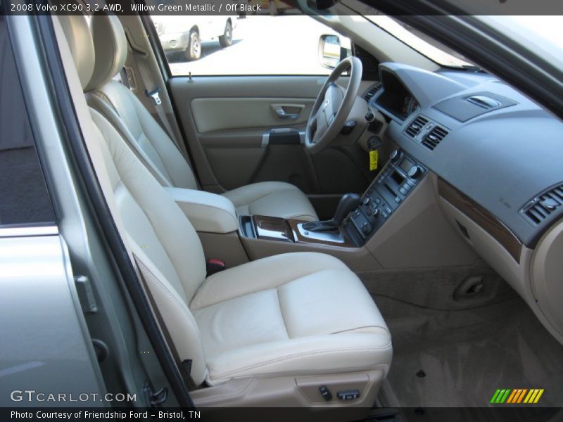Willow Green Metallic / Off Black 2008 Volvo XC90 3.2 AWD