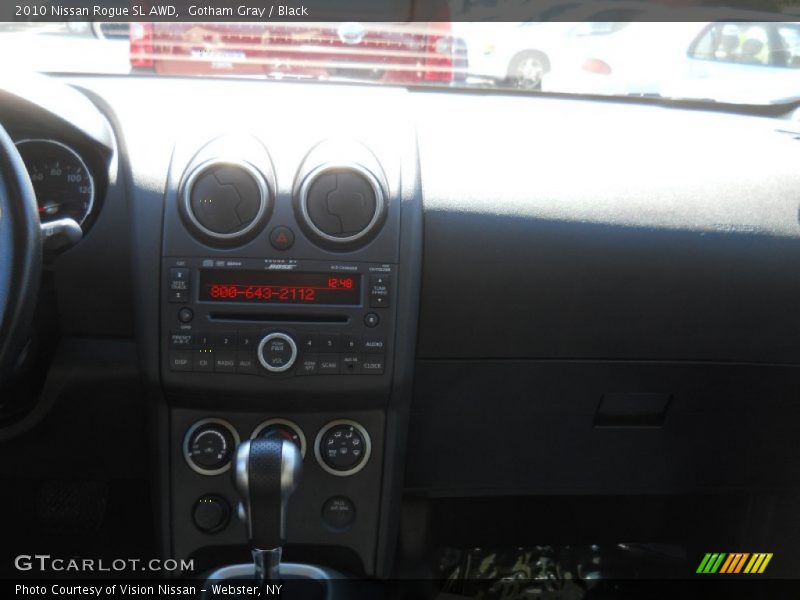 Gotham Gray / Black 2010 Nissan Rogue SL AWD