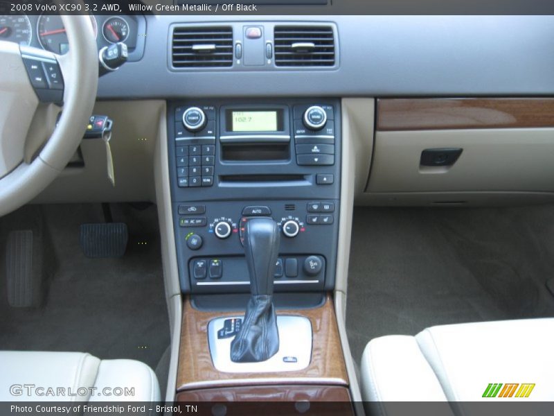 Willow Green Metallic / Off Black 2008 Volvo XC90 3.2 AWD