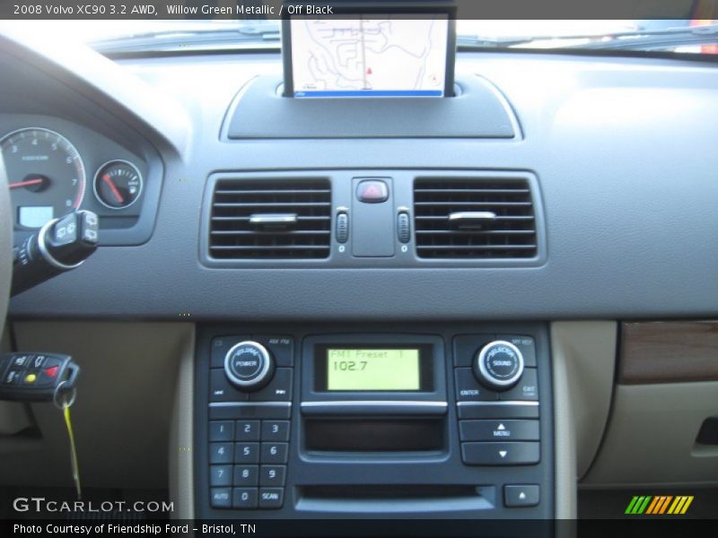 Willow Green Metallic / Off Black 2008 Volvo XC90 3.2 AWD
