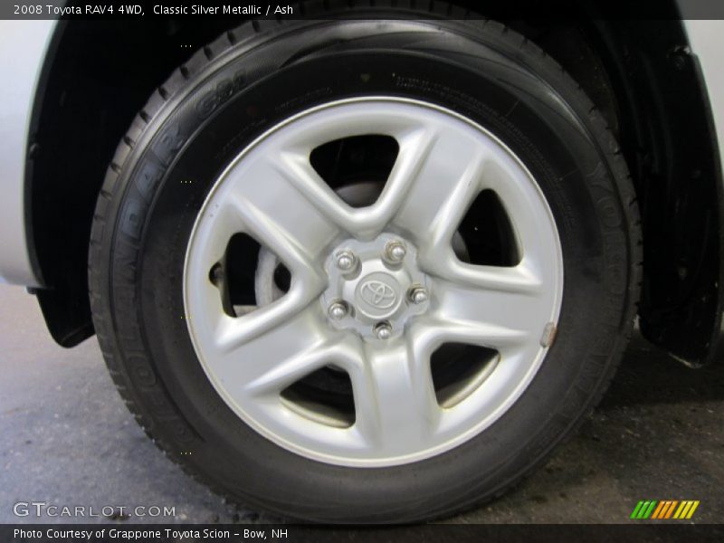 Classic Silver Metallic / Ash 2008 Toyota RAV4 4WD