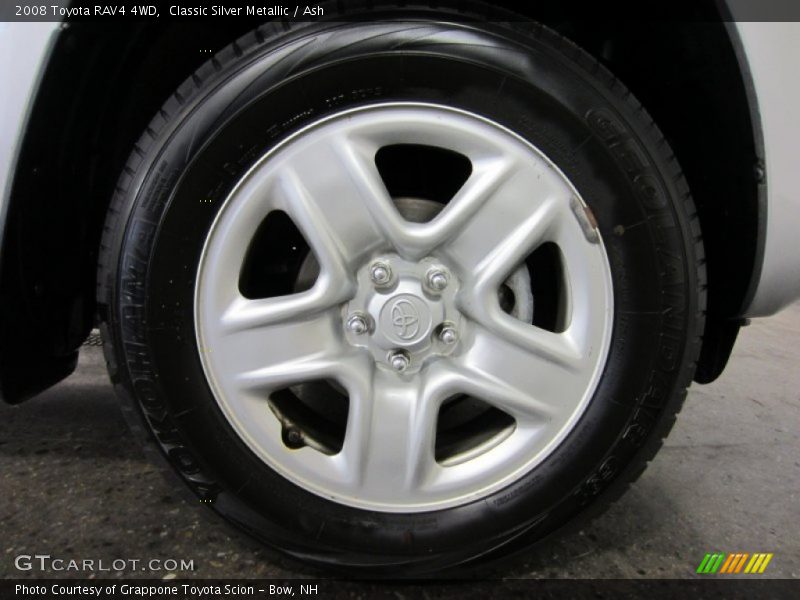Classic Silver Metallic / Ash 2008 Toyota RAV4 4WD