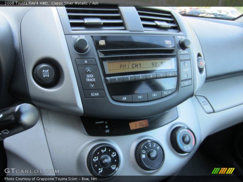 Classic Silver Metallic / Ash 2008 Toyota RAV4 4WD