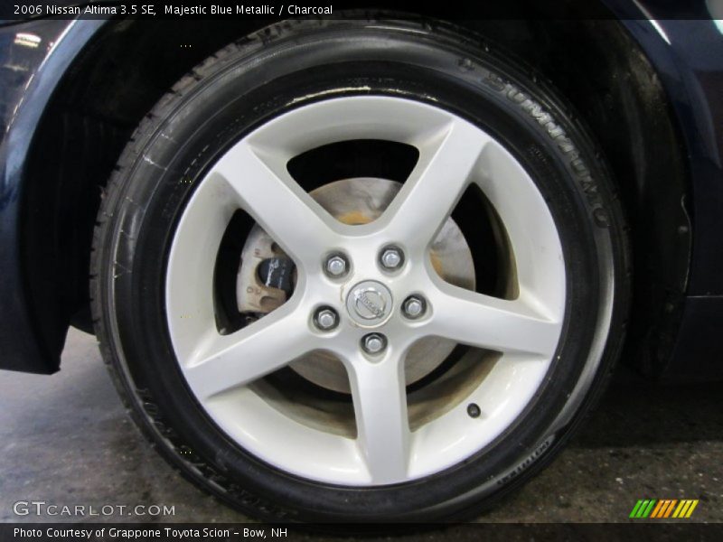Majestic Blue Metallic / Charcoal 2006 Nissan Altima 3.5 SE