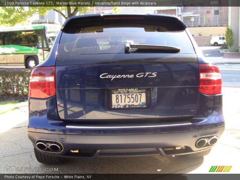 Marine Blue Metallic / Havanna/Sand Beige with Alcantara 2009 Porsche Cayenne GTS