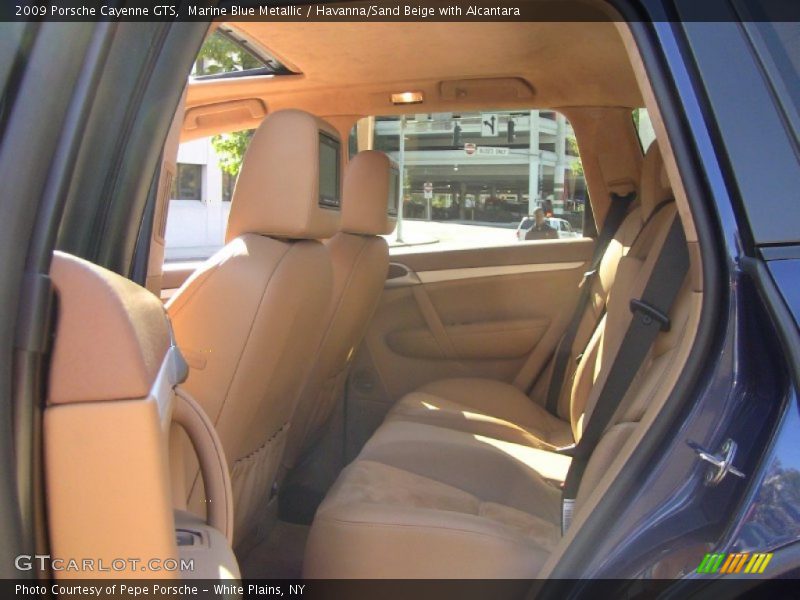 Marine Blue Metallic / Havanna/Sand Beige with Alcantara 2009 Porsche Cayenne GTS