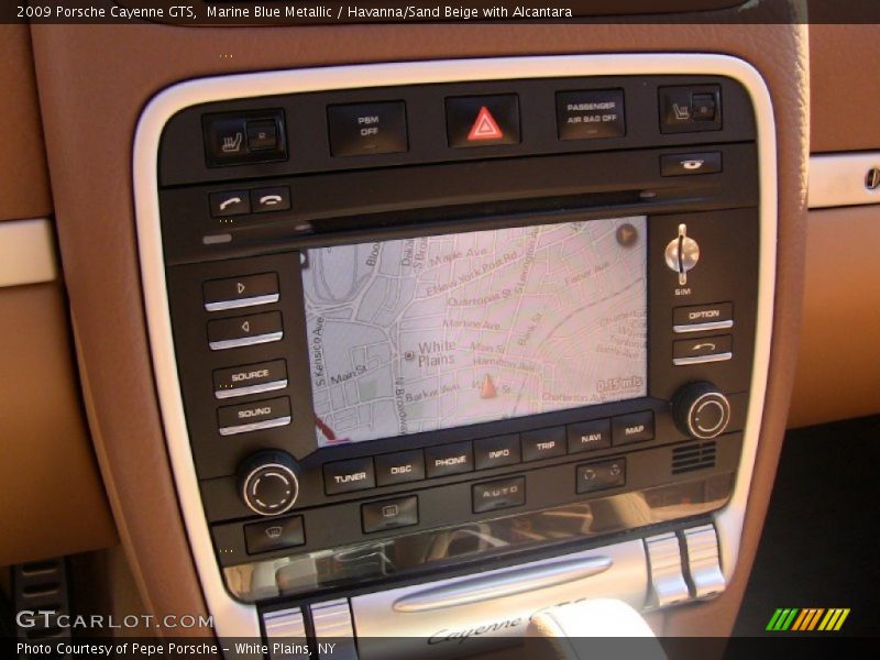 Marine Blue Metallic / Havanna/Sand Beige with Alcantara 2009 Porsche Cayenne GTS